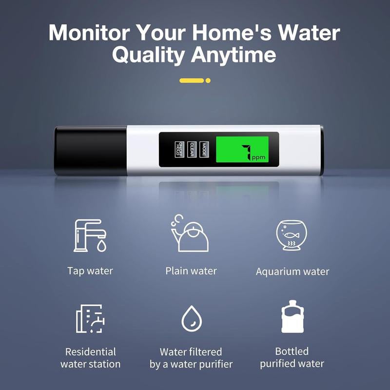 Wasserqualitätstester 4-in-1 mit Titan-Sonde