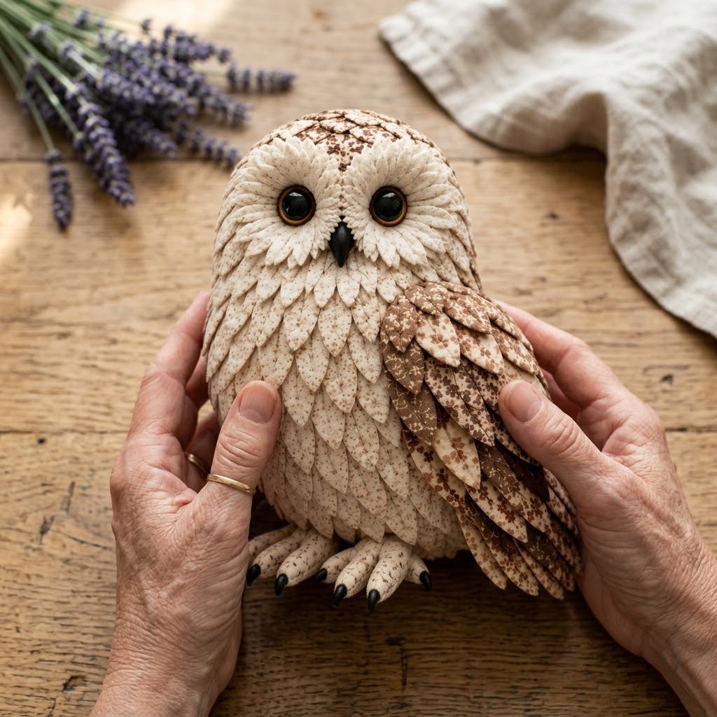3D-Filz-Vogel Nähset mit Anleitung