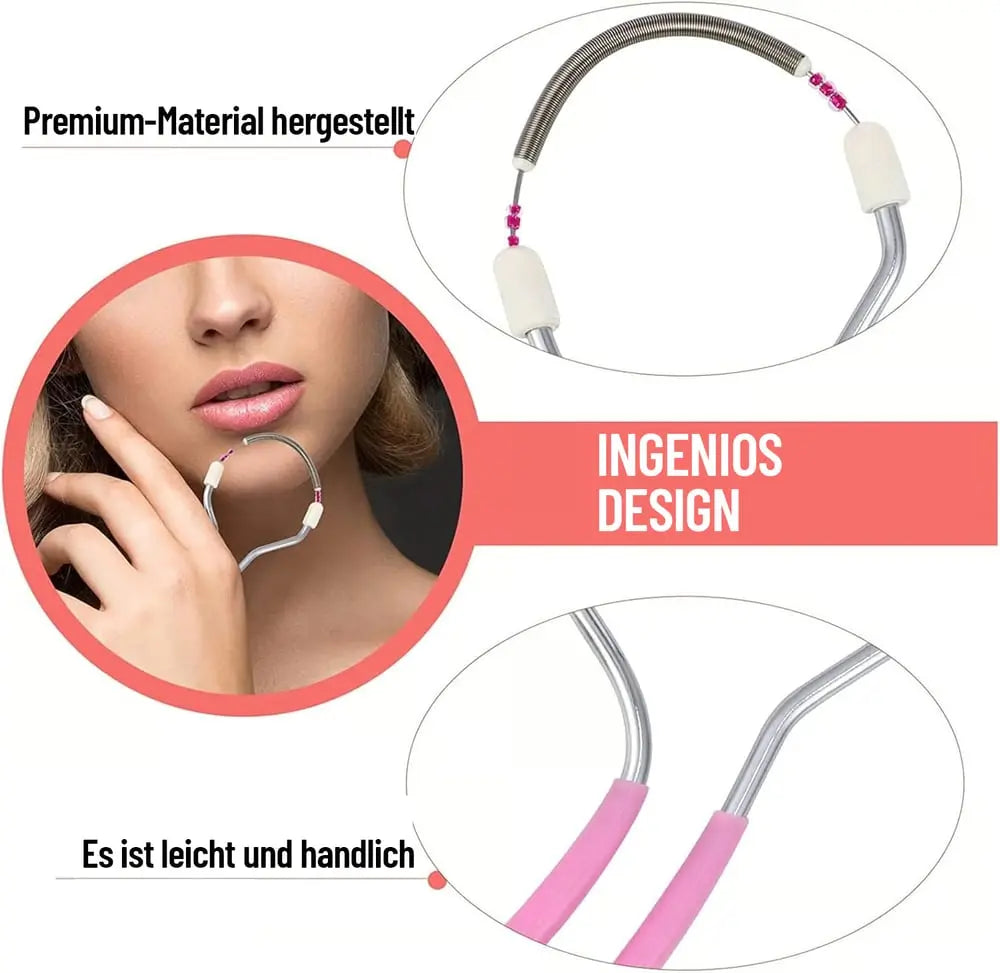 2+2 Gratis | Manueller Epilierer für Gesichtshaar