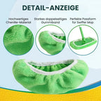 Mopp-Pads wiederverwendbar – Mikrofaser für Sweeper-Systeme