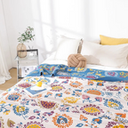 Baumwolldecke mit Boho-Design