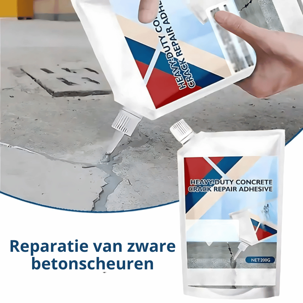 Beton-Reparaturkleber für Risse – Wasserdicht und wetterfest