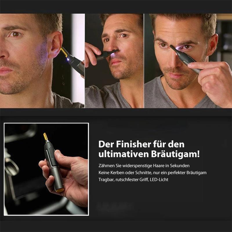 Präzisionstrimmer mit LED-Beleuchtung – Titan-Klingen