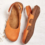 Orthopädische Damensandalen mit geschlossenem Design