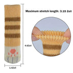 Stuhlsocken mit Katzenpfoten-Design – Bodenschutz