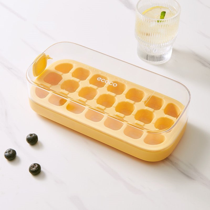 Eiswürfelform mit Press-Mechanismus – Perfekte Eiswürfel