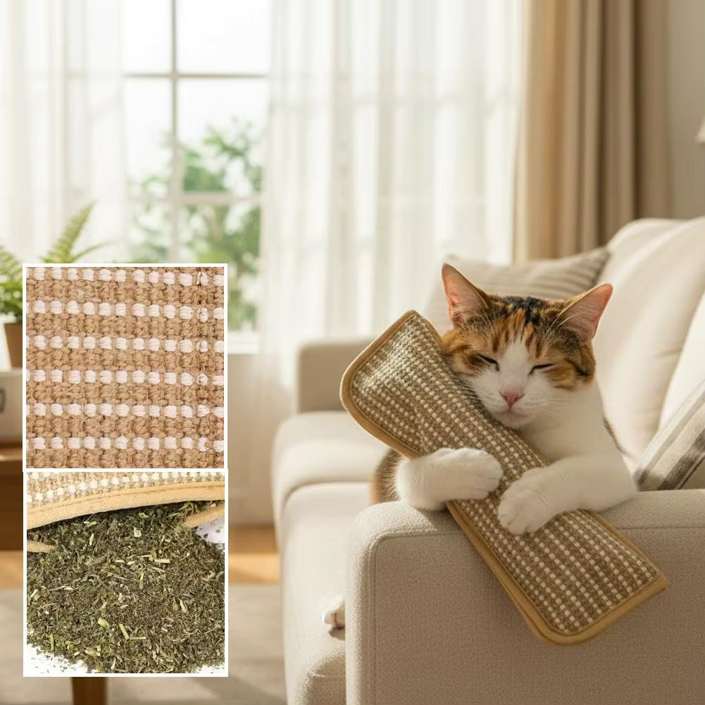 Sisal-Katzenspielzeug mit Katzenminze – Krallenpflege und Zahnreinigung