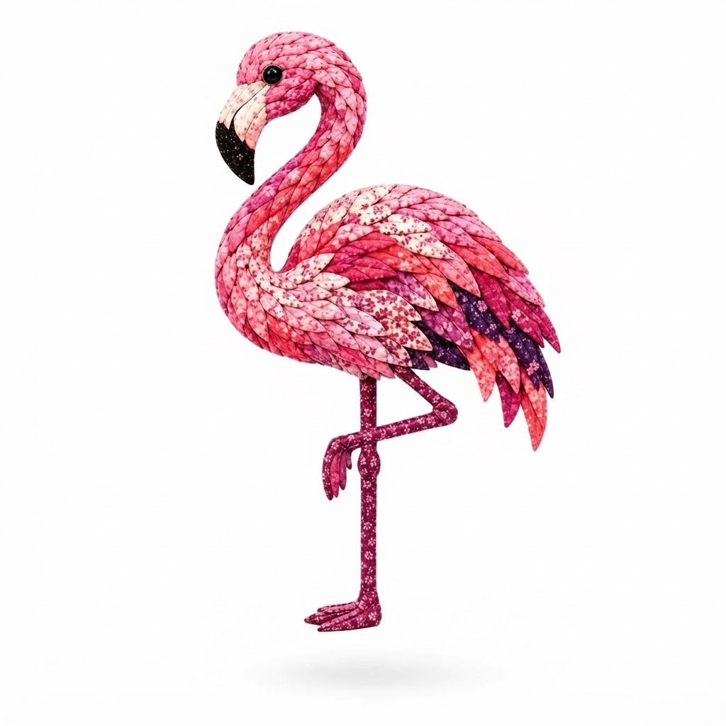 3D-Filz-Vogel Nähset mit Anleitung