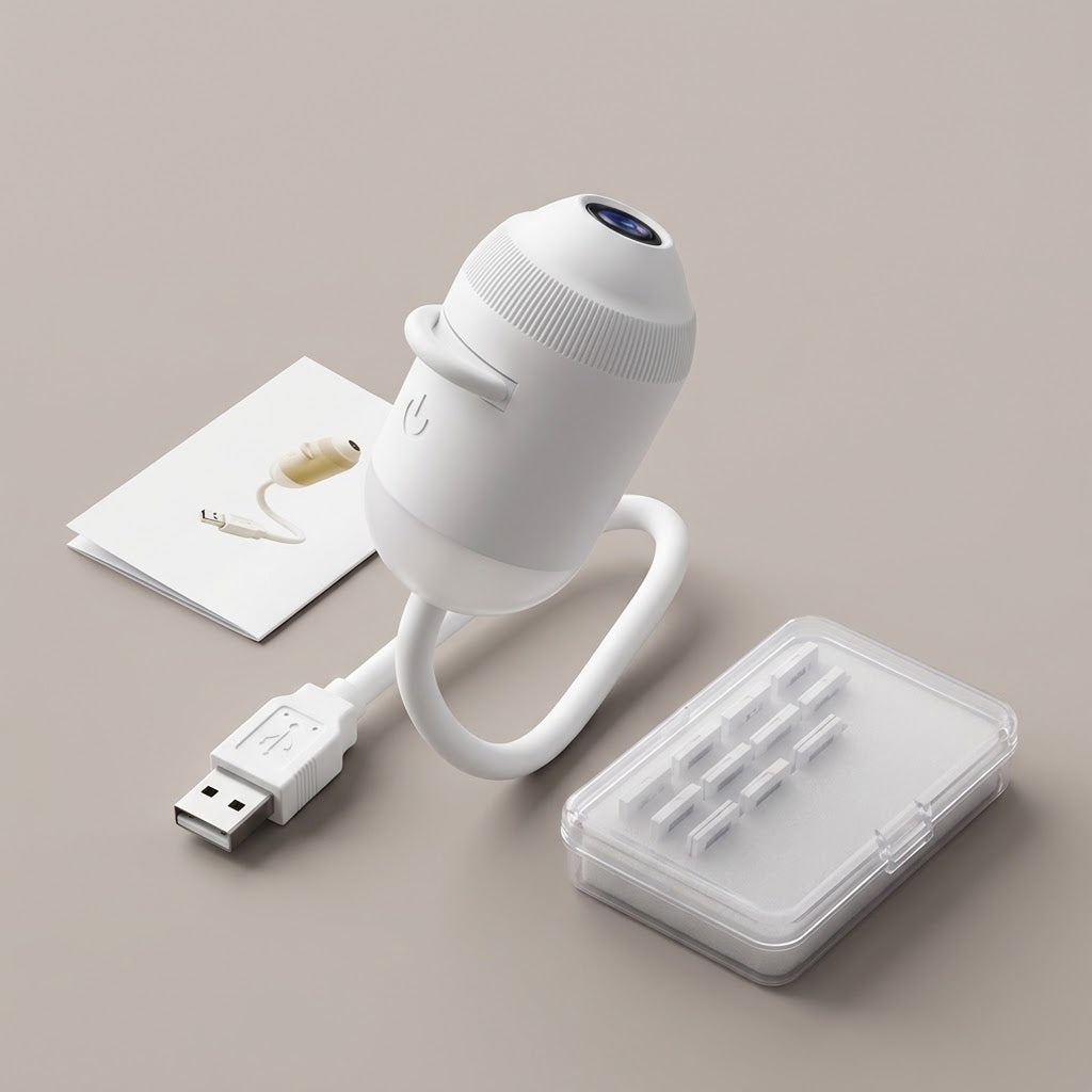 USB-Sternenhimmel-Projektor mit 12 Motiven
