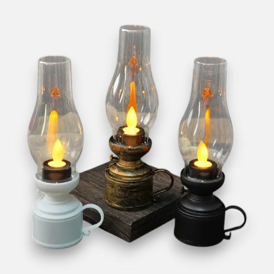 LED-Kerze | Flackernd | Flammenlose Sicherheit | Kunststoff