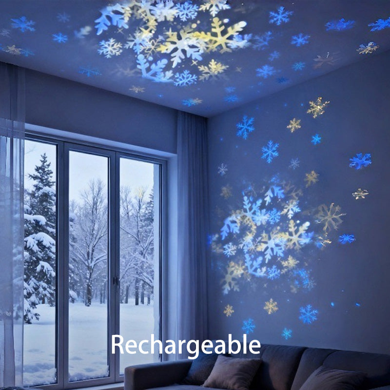 LED-Projektor mit rotierenden Unterwasser-Motiven