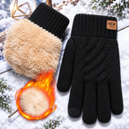 Thermo-Fleece Handschuhe mit Touchscreen-Spitzen