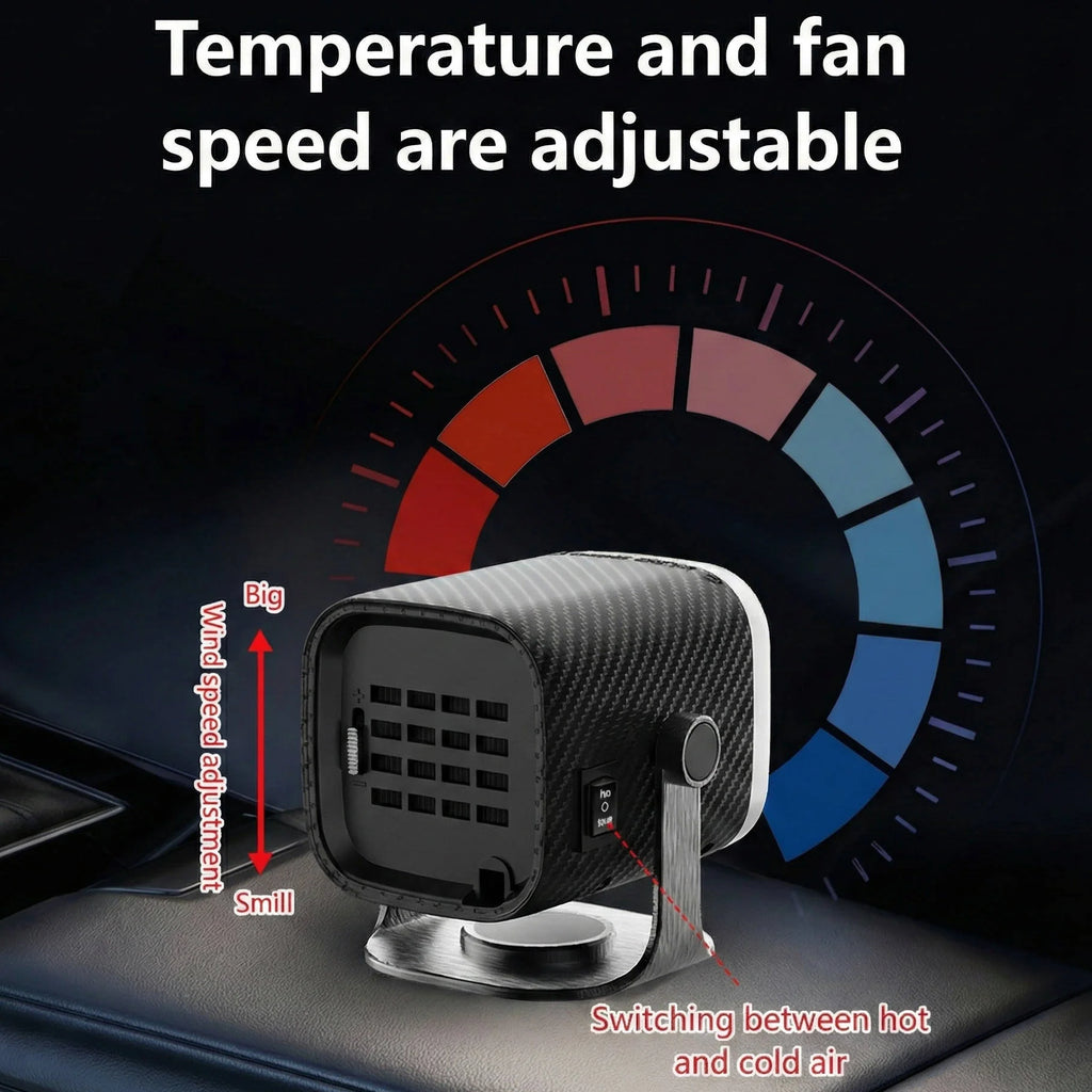 Auto-Heizlüfter zum Enteisen der Windschutzscheibe, Keramik, 12 V und 24 V, 120 W und 150 W