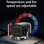 Auto-Heizlüfter zum Enteisen der Windschutzscheibe, Keramik, 12 V und 24 V, 120 W und 150 W