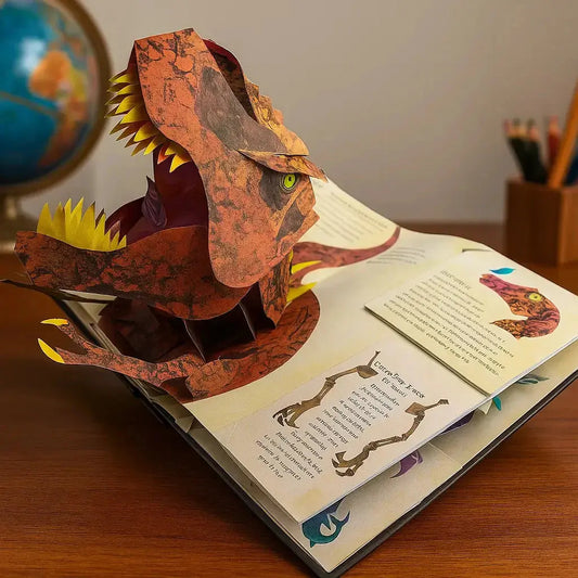 3D-Pop-up-Buch „Dinosaurier“ – Faszinierende Entdeckungsreise in die Urzeit