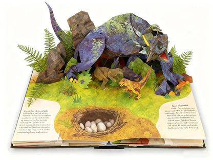 3D-Pop-up-Buch „Dinosaurier“ – Faszinierende Entdeckungsreise in die Urzeit
