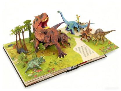 3D-Pop-up-Buch „Dinosaurier“ – Faszinierende Entdeckungsreise in die Urzeit