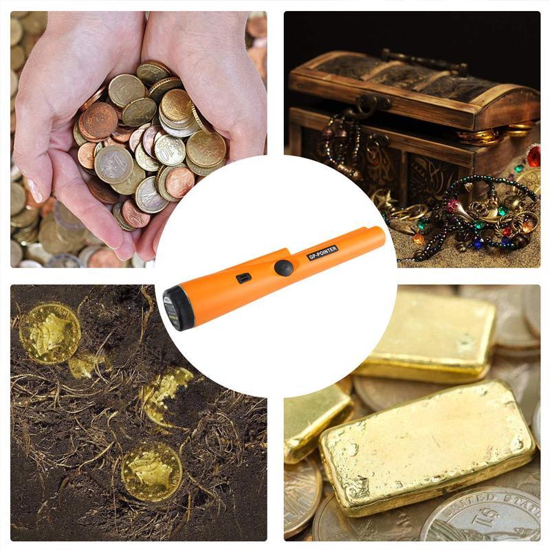 Metalldetektor Pin-Pointer – Handheld-Suchgerät mit LED-Licht