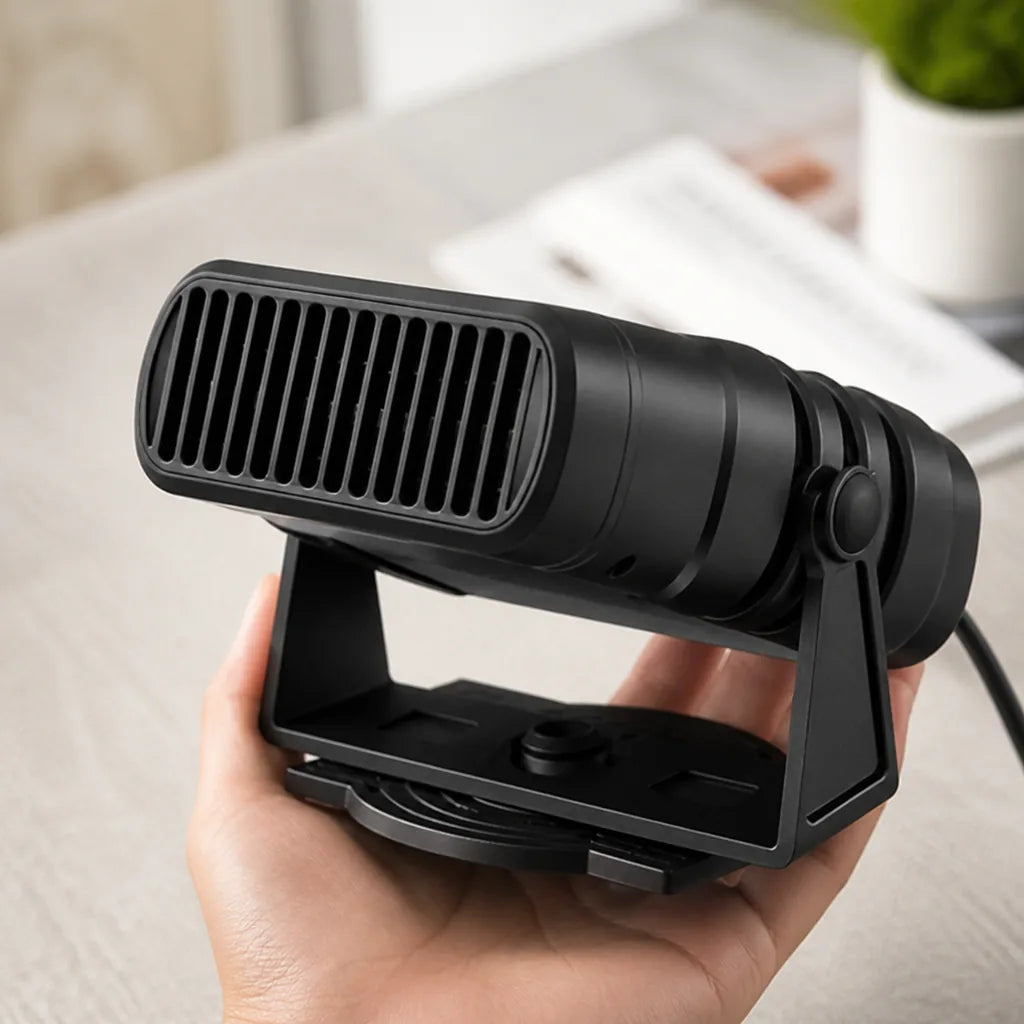 Autoheizlüfter 12-V mit Heiz- und Kühlfunktion, 360 Grad drehbar
