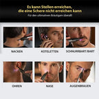 Präzisionstrimmer mit LED-Beleuchtung – Titan-Klingen