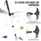 Aquarium Wasserwechsler mit Kies-Siphonpumpe