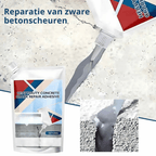 Beton-Reparaturkleber für Risse – Wasserdicht und wetterfest