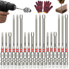 Magnetische Sechskant-Bits mit Pagoden-Design