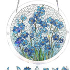 Acryl Puzzle-Fensterbild mit Lebensbaum-Motiv
