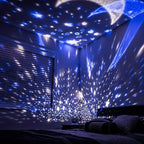 Sternenprojektor-Nachtlampe mit LED und Musikfunktion
