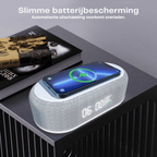 Multifunktions-Ladestation mit Wecker und LED-Licht