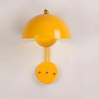 Moderne LED-Wandleuchte Metall mit Pilzdesign