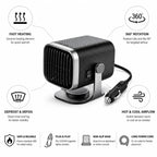 Auto-Heizlüfter zum Enteisen der Windschutzscheibe, Keramik, 12 V und 24 V, 120 W und 150 W
