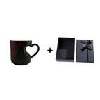 Wärmeaktivierte Herz-Tasse mit Farbwechsel – 400 ml