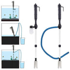 Aquarium Wasserwechsler mit Kies-Siphonpumpe
