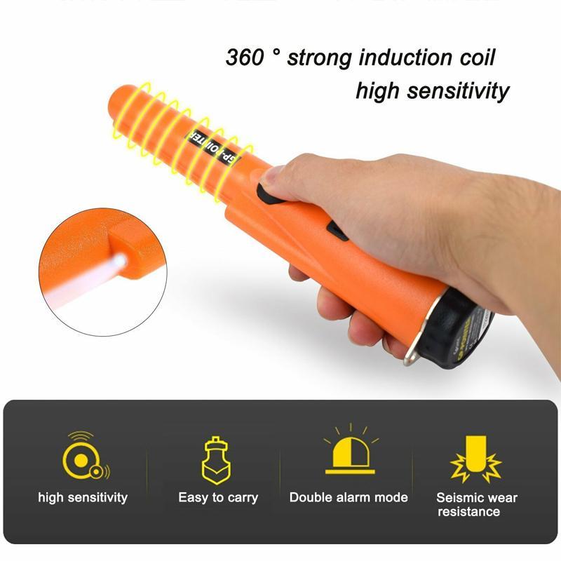 Metalldetektor Pin-Pointer – Handheld-Suchgerät mit LED-Licht