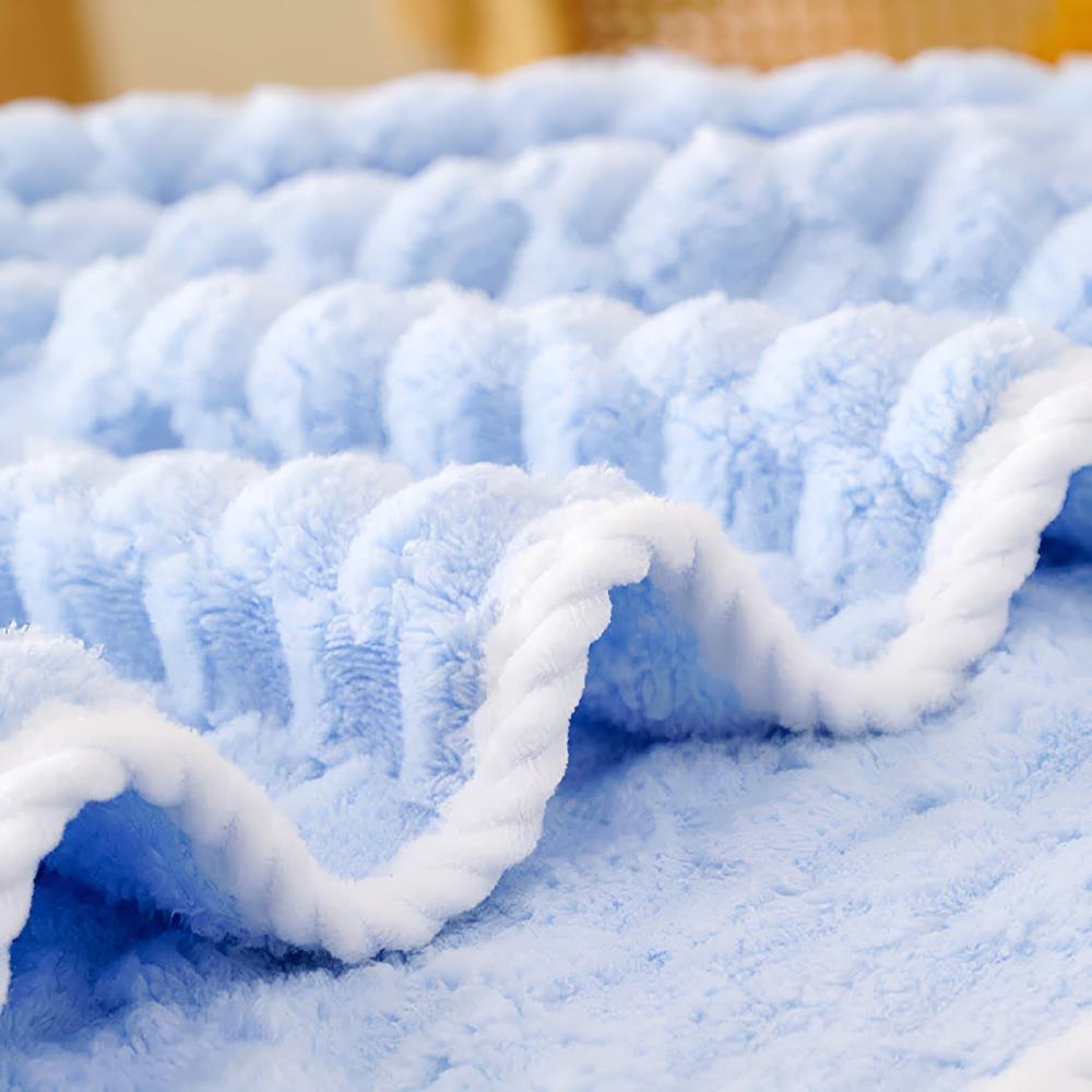 Fleece-Handtuchset mit weicher Oberfläche – 2-teilig