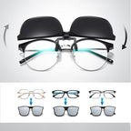 Clip-On Sonnenbrille polarisiert mit Hochklapp-Funktion