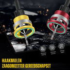 Verzinkbohrer-Set mit verstellbarer Tiefenstop