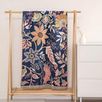 Baumwoll-Handtuch mit floralen Motiven