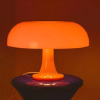 Pilz-Tischleuchte, dimmbar mit drei Lichtfarben, USB, Retro-Design