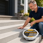 Beton-Reparaturmasse für Risse und Stufen
