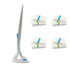WC-Bürste mit austauschbaren Reinigungspads