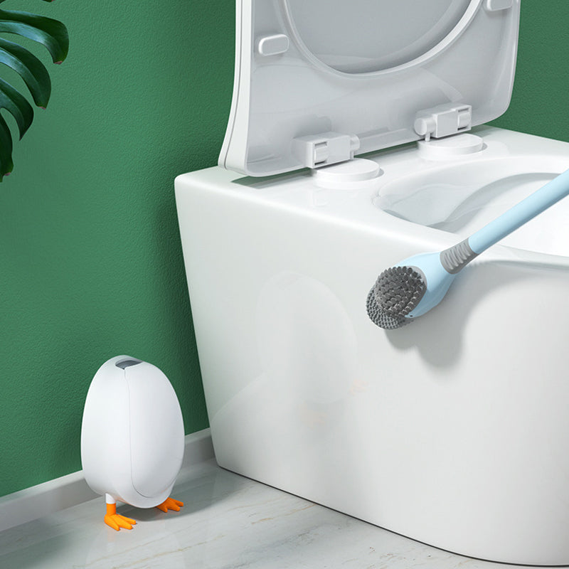 WC-Bürste mit 360° Reinigungskopf und Standfuss