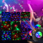 Disco-Projektor mit Laser und 720° Rundumlicht