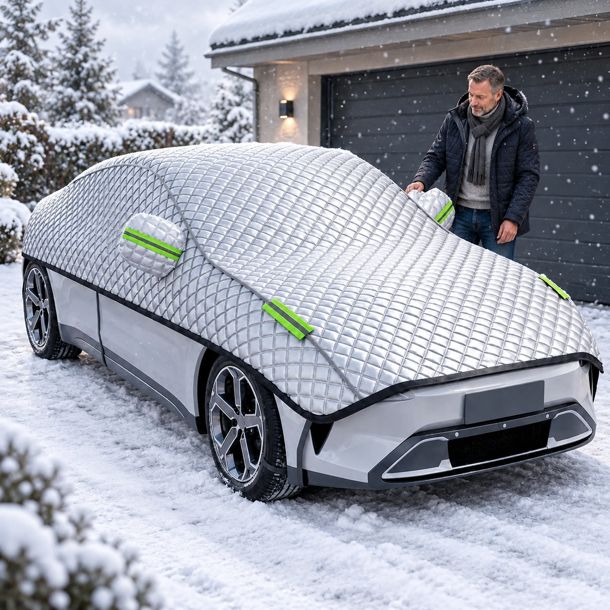 Autoabdeckung wasserdicht mit UV-Schutz für Winterwetter