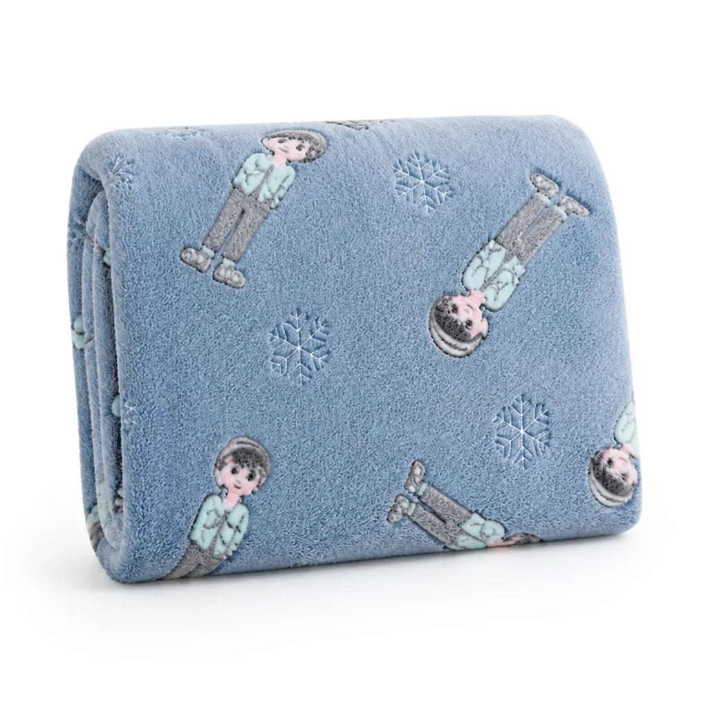 Kinderdecke, im Dunkeln leuchtend, weiches Flanell-Fleece