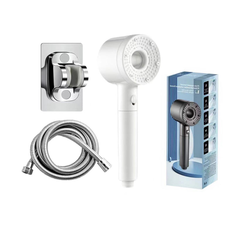 Turbo-Duschkopf mit Luftdrucktechnik – 5 Strahlarten