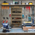 Werkzeugrollentasche mit 6 Fächern und abnehmbaren Taschen