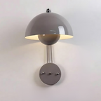 Moderne LED-Wandleuchte Metall mit Pilzdesign