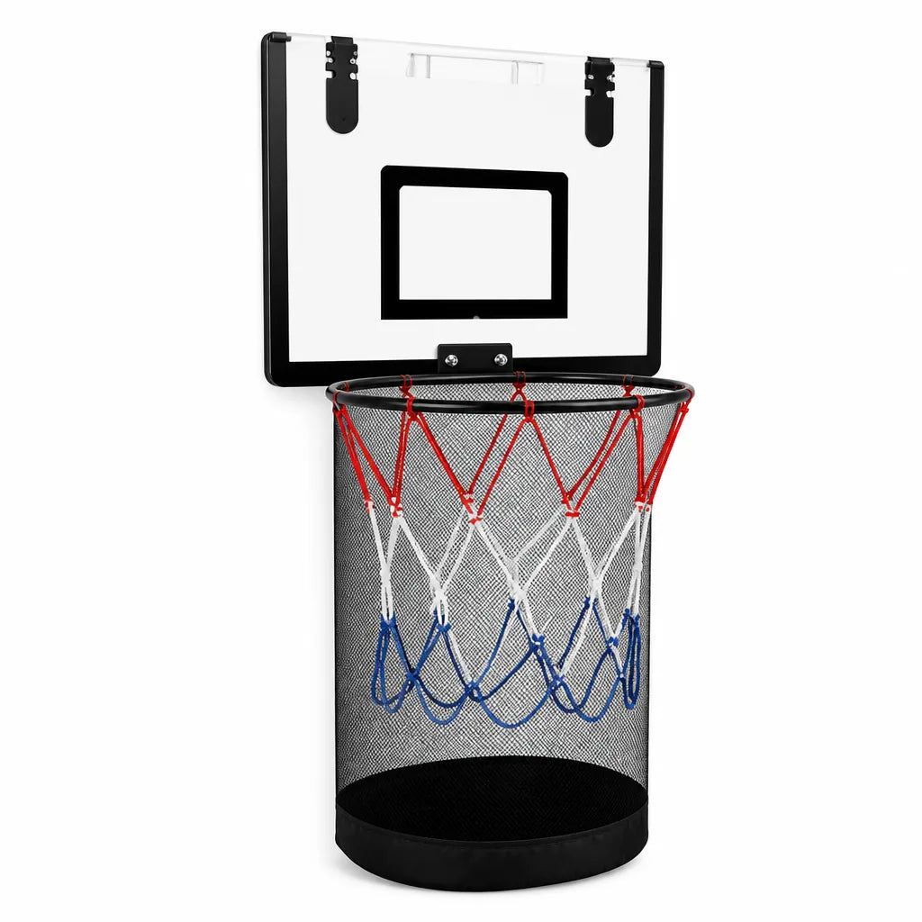 Wäschekorb im Basketball-Design, atmungsaktiver Netzkorb zum Aufhängen